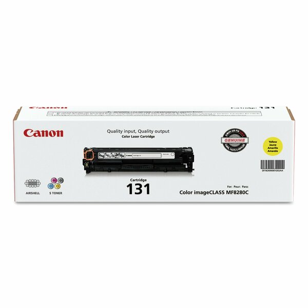 Canon Toner Cartridge, 131, Yellow 6269B001